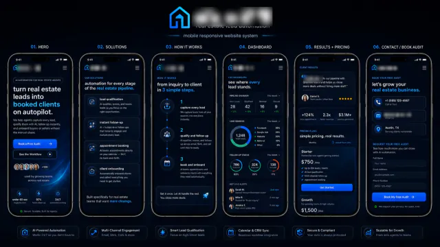 Real estate lead-to-booking automation